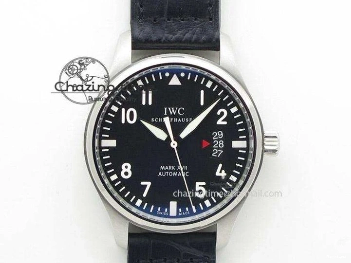 MIROTIME 0211 Classic Aquatimer Chrono IW376803 V6F 1:1 Best Edition Black Dial On SS Bracelet A 7361